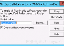 Dell服务器安装OpenManage