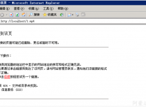 Web部署之IIS添加MIME类型支持