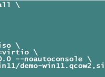 KVM中安装Windows11操作系统