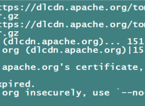 使用wget命令下载出现Issued certificate has expired错误