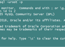 MySQL更改root密码、连接MySQL、MySQL常用命令介绍