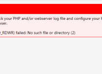 phpMyAdmin – Error “session_start()” 错误解决办法