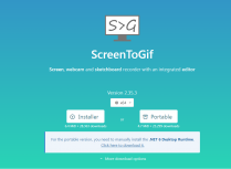 推荐一款免费的GIF制作动图软件，开源GIF动画录制软件ScreenToGif