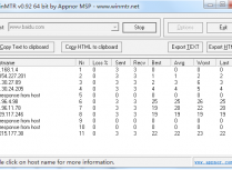 WinMTR（路由追踪软件）使用教程