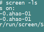 Linux之如何使用screen工具