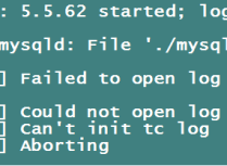 记录误删mysql-bin.xxx文件导致Mysql数据库无法启动解决方法
