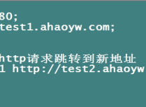 Nginx如何配置老域名跳转到新域名
