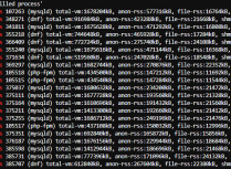 记录网站部署在Linux系统下Mysql进程经常异常停止排查过程