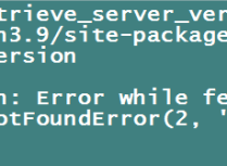 docker.errors.DockerException: Error while fetching server API version: ('Connection aborted.', File
