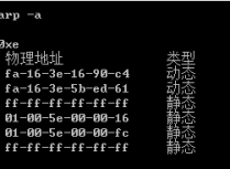 如何清空ARP缓存