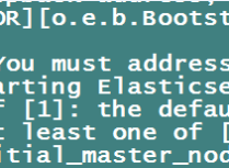ElasticSearch启动报错at least one of [discovery.seed_hosts, discovery.seed_provi...